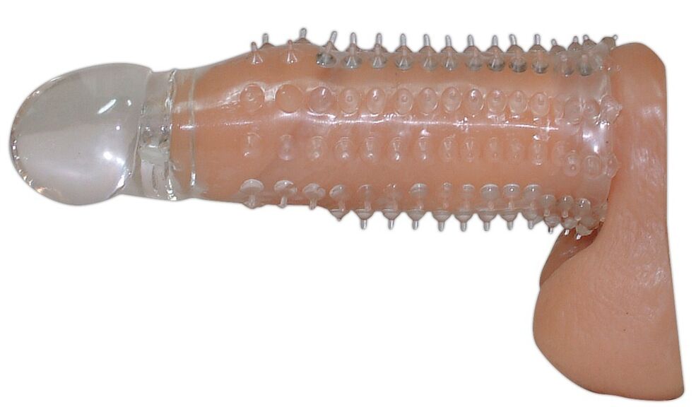 The nozzle will add volume to the penis during sex